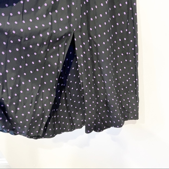 Madewell Faux-Wrap Midi Dress in Polka Dot - Picture 13 of 16